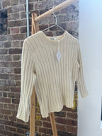 Vintage Italian 3/4 Sleeve Jumper
