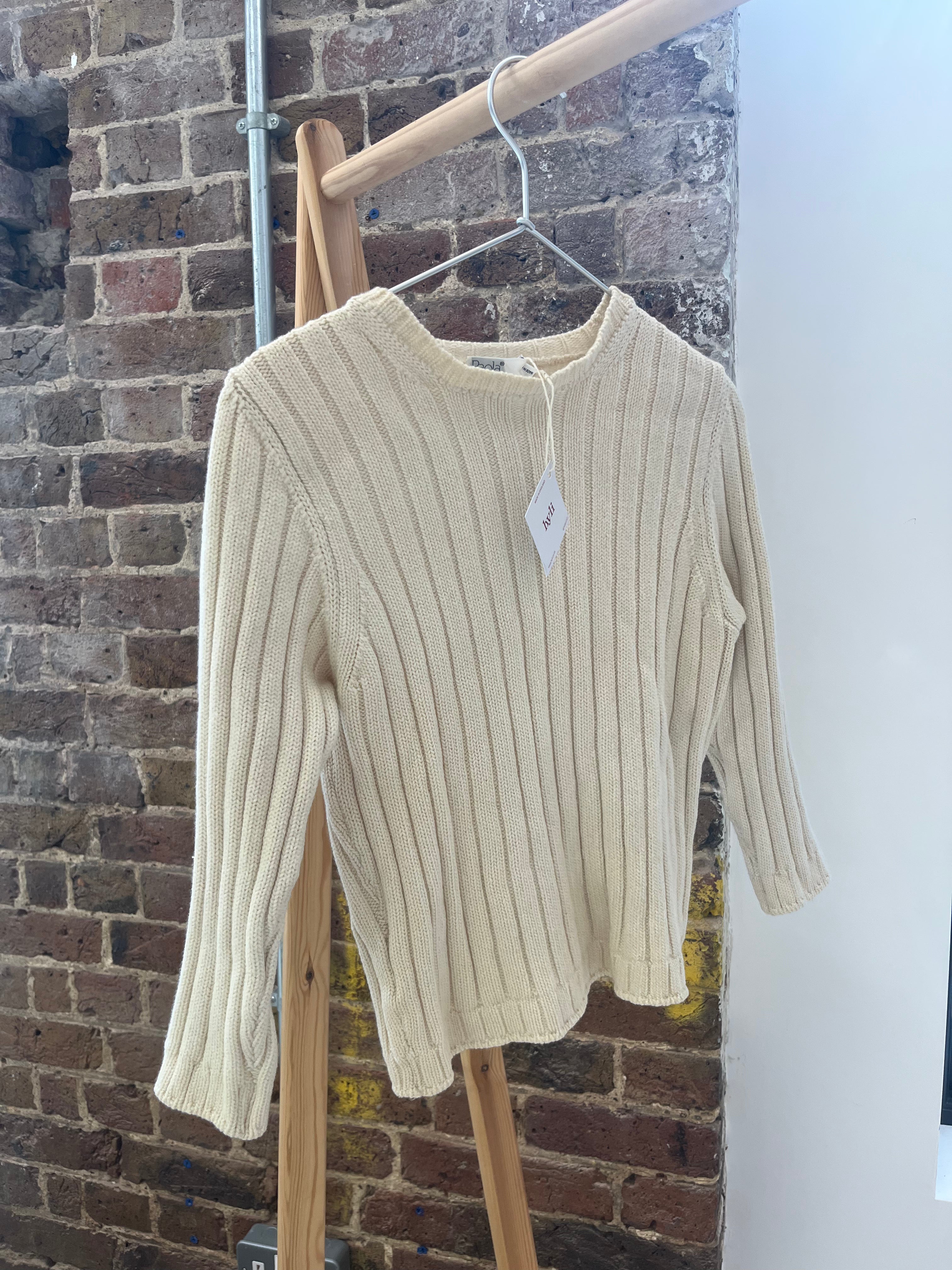 Vintage Italian 3/4 Sleeve Jumper