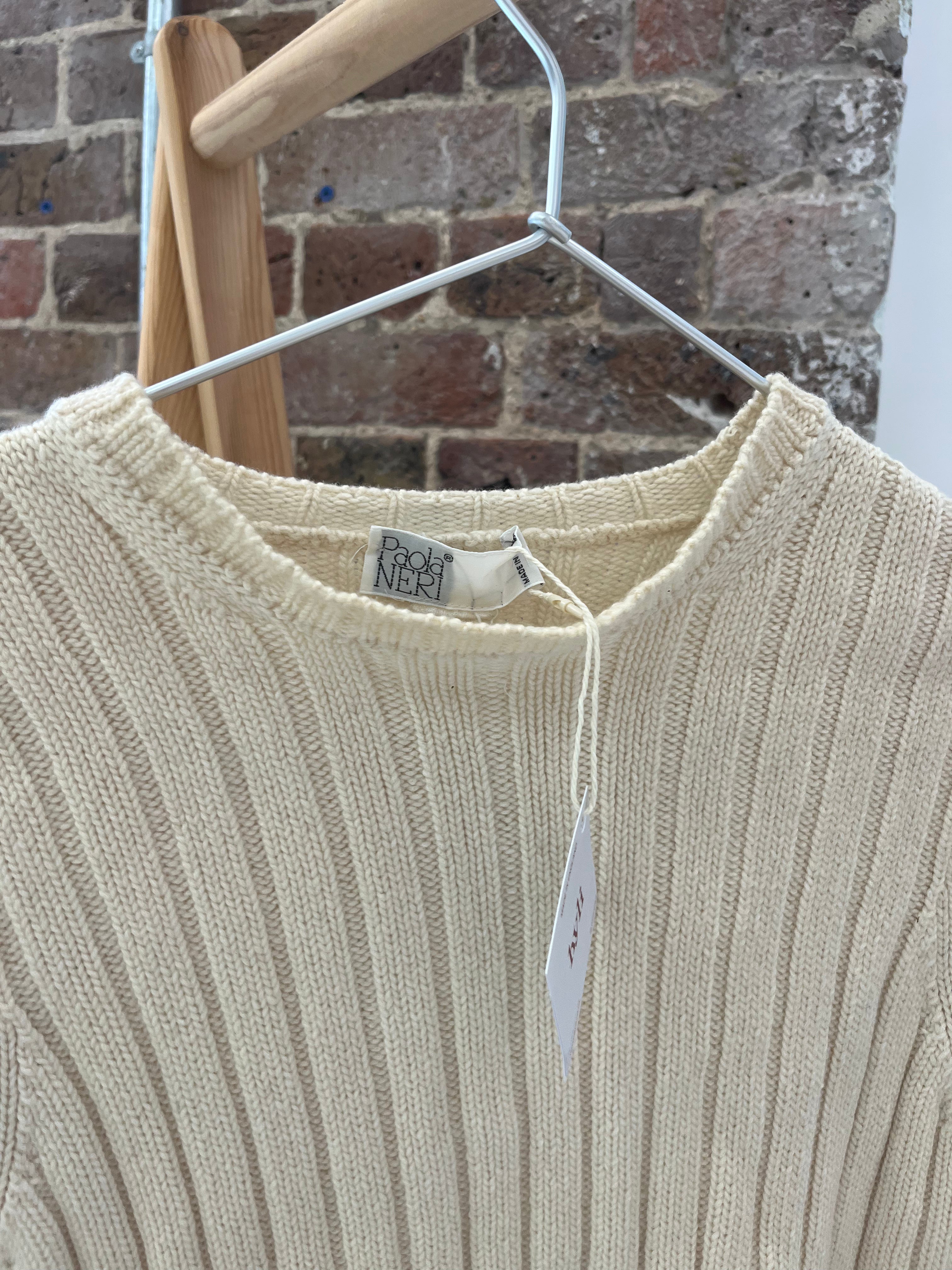 Vintage Italian 3/4 Sleeve Jumper