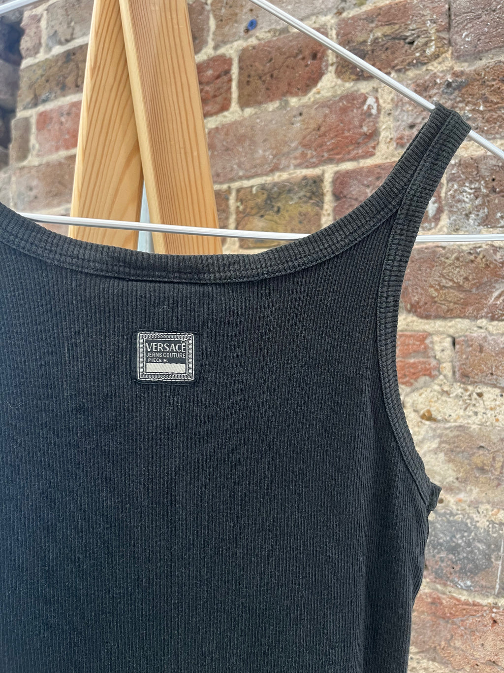 Vintage Versace Black Vest