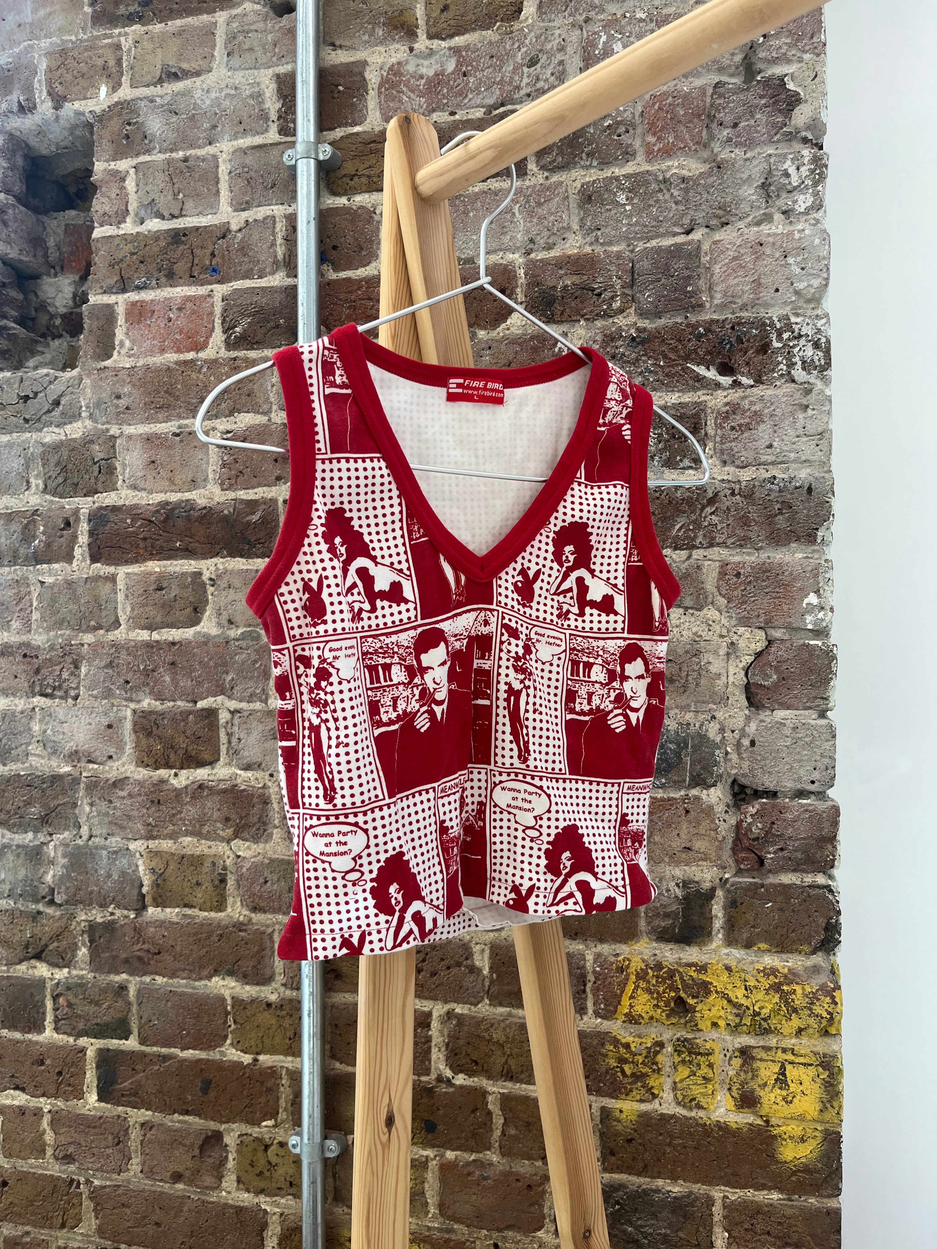 Vintage Playboy Comic Tank